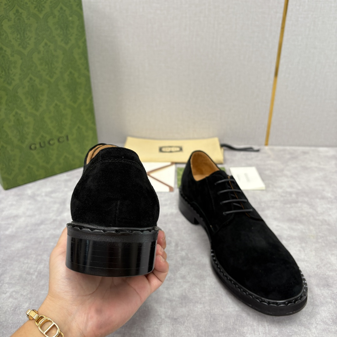 💋💍G家 GUCC* 新品男士织带正装鞋皮鞋 经典织带系带系列，复古格调与多元魅力的碰撞 采用进口高丝光