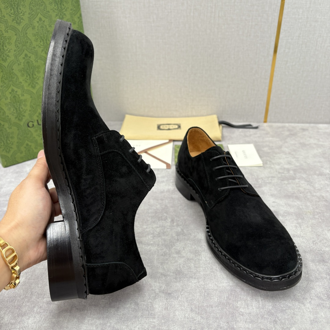 💋💍G家 GUCC* 新品男士织带正装鞋皮鞋 经典织带系带系列，复古格调与多元魅力的碰撞 采用进口高丝光