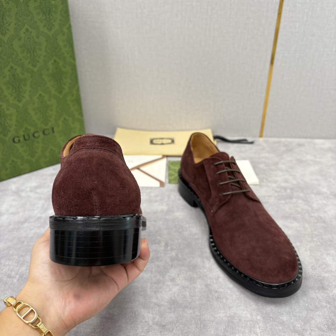 💋💍G家 GUCC* 新品男士织带正装鞋皮鞋 经典织带系带系列，复古格调与多元魅力的碰撞 采用进口高丝光
