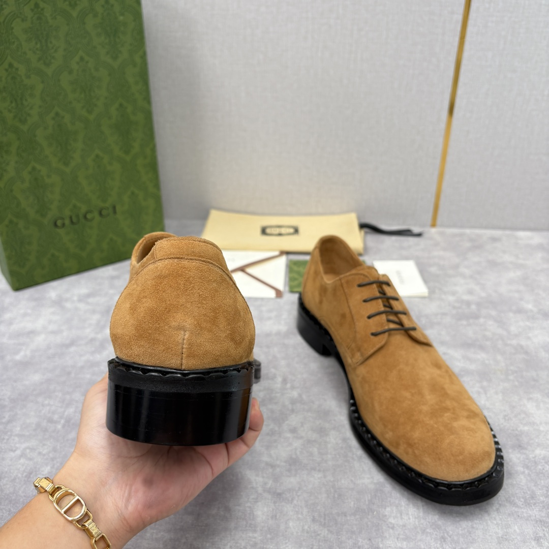 💋💍G家 GUCC* 新品男士织带正装鞋皮鞋 经典织带系带系列，复古格调与多元魅力的碰撞 采用进口高丝光