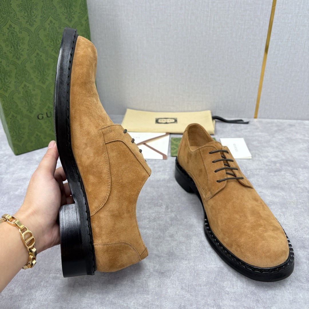 💋💍G家 GUCC* 新品男士织带正装鞋皮鞋 经典织带系带系列，复古格调与多元魅力的碰撞 采用进口高丝光