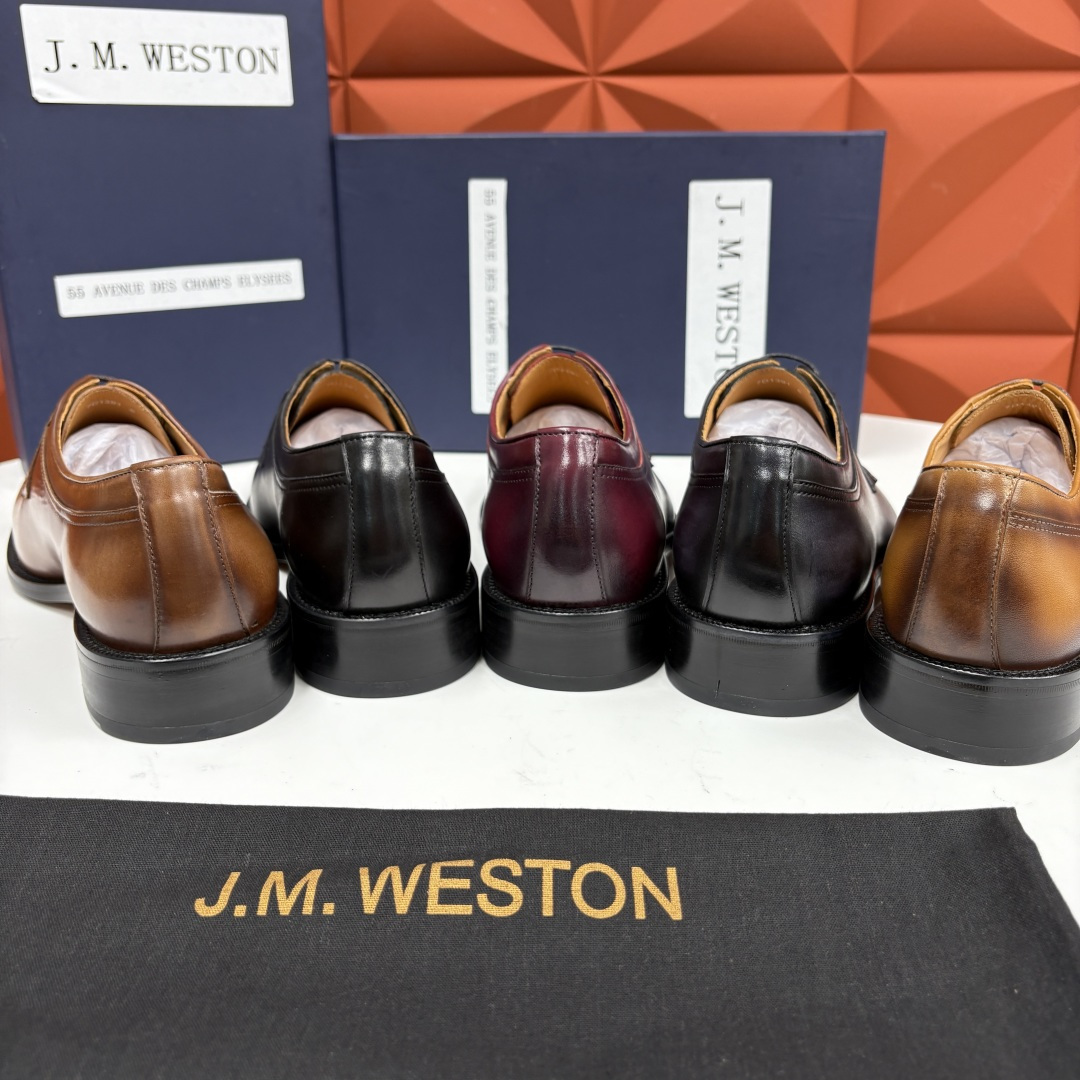 💋💍J.M.Westo*n 威士-顿 男士德比鞋正装鞋皮鞋 法国顶级皮鞋品牌 以简约线条勾勒出法式优雅的