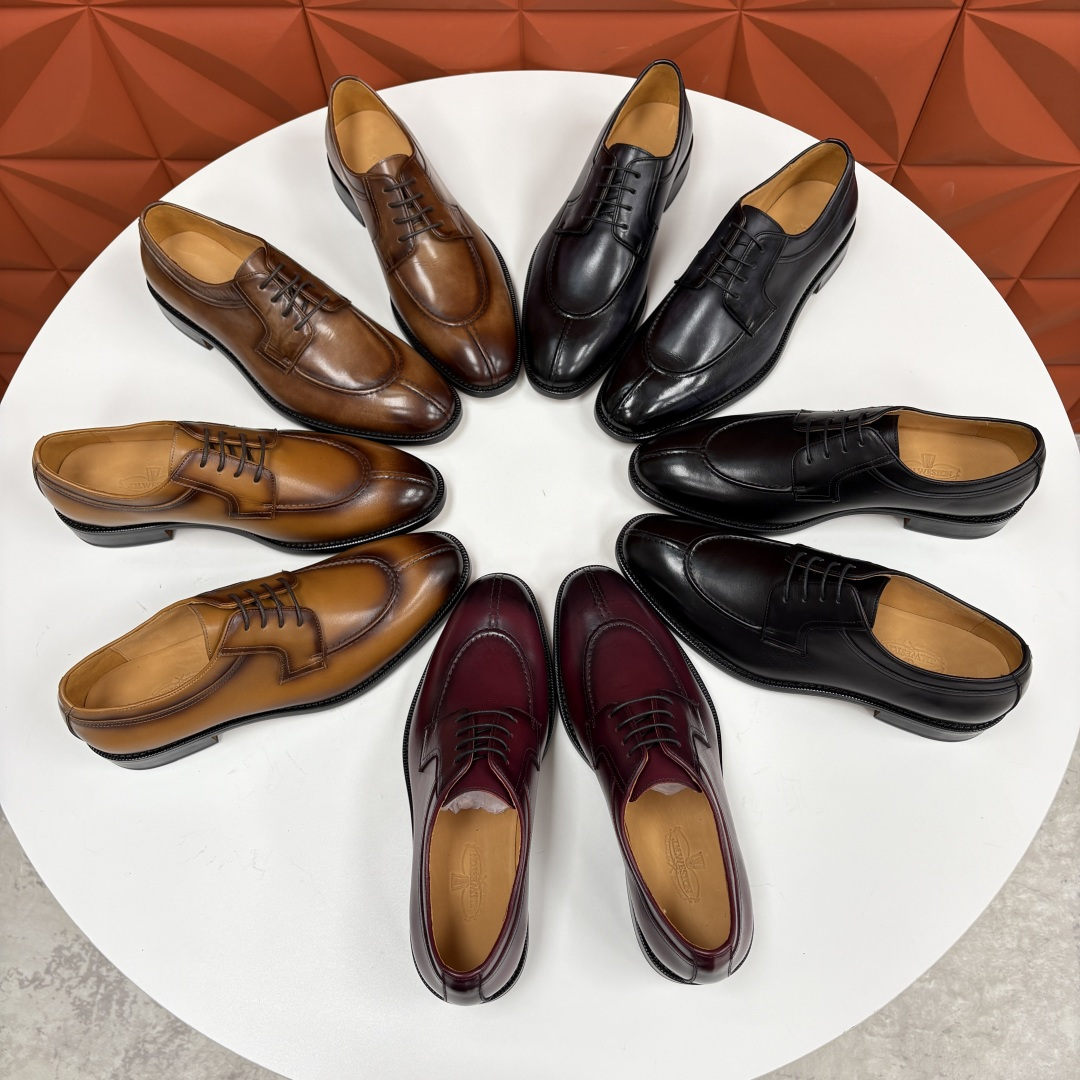 💋💍J.M.Westo*n 威士-顿 男士德比鞋正装鞋皮鞋 法国顶级皮鞋品牌 以简约线条勾勒出法式优雅的