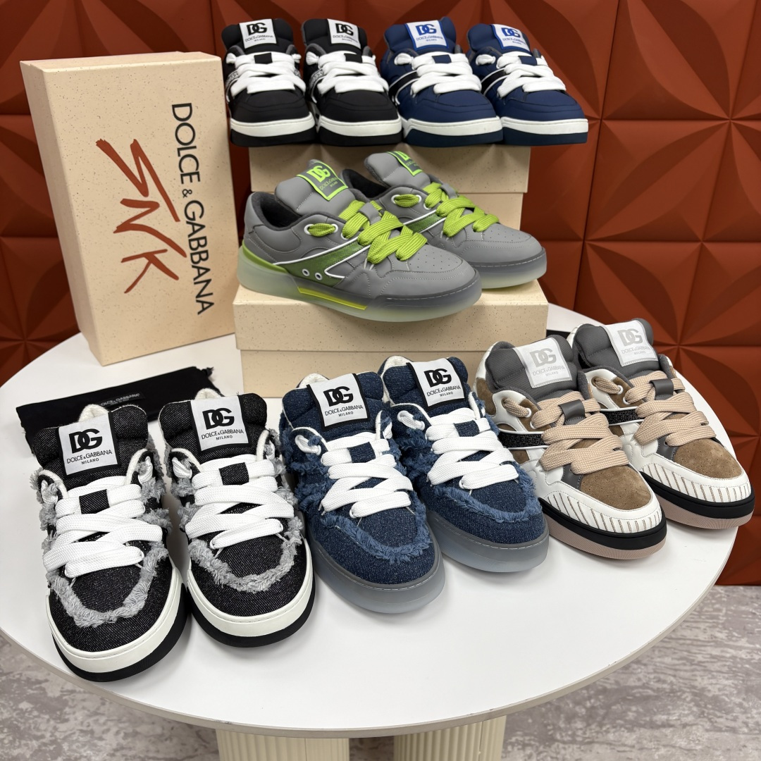 💋💍DG 家新品 Dolce &Gabban* 杜嘉～班纳 NEW ROMA 休闲运动鞋 意式奢华与街头
