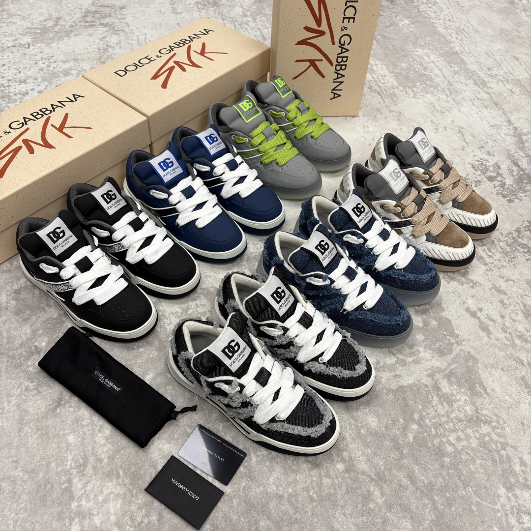 💋💍DG 家新品 Dolce &Gabban* 杜嘉～班纳 NEW ROMA 休闲运动鞋 意式奢华与街头