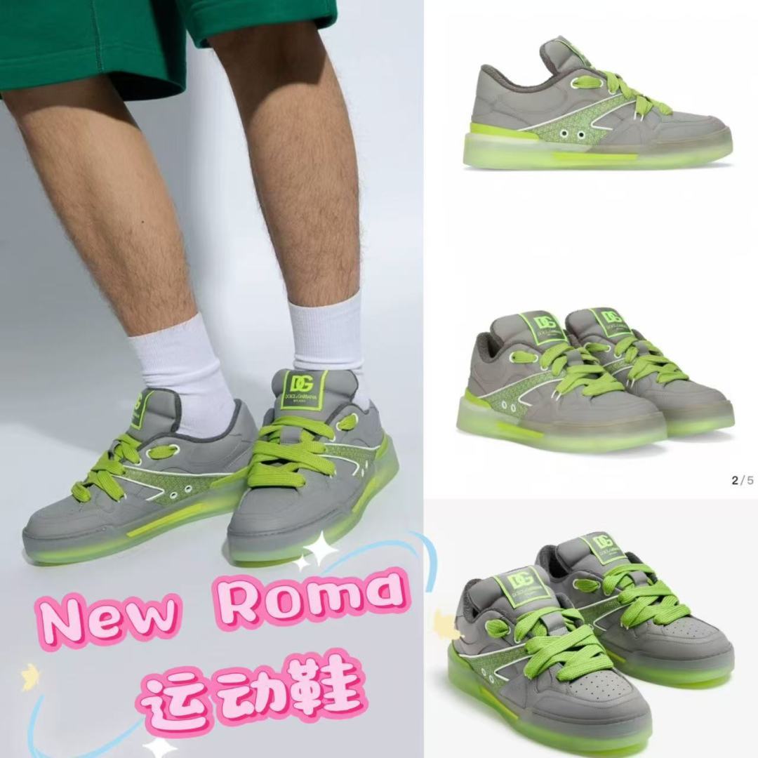 💋💍DG 家新品 Dolce &Gabban* 杜嘉～班纳 NEW ROMA 休闲运动鞋 意式奢华与街头
