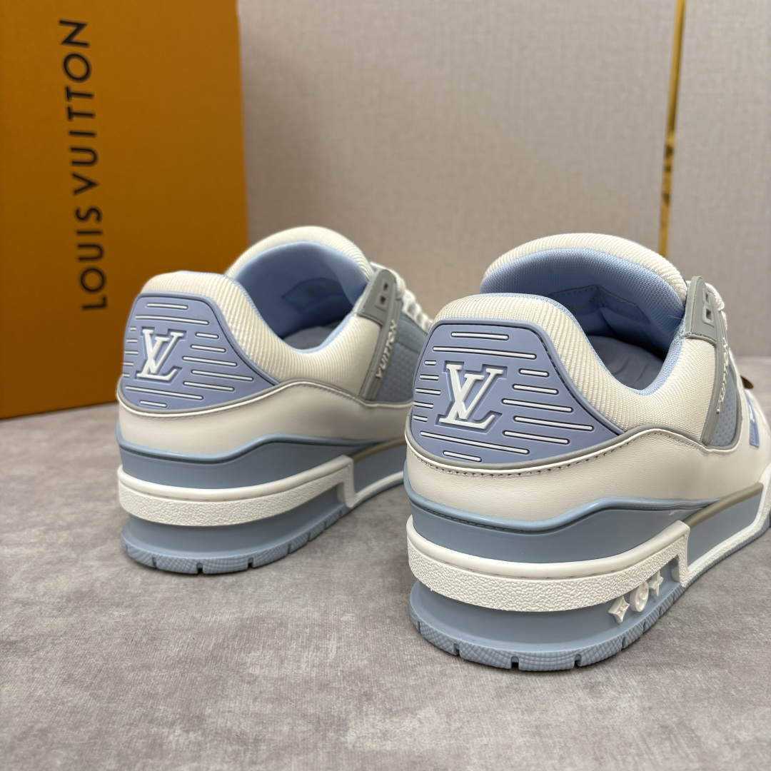 💋💍L家新品 L*V 路易～当季新品上架 TRAINER 系列运动鞋 马卡龙色系的奢甜运动风 官方 10