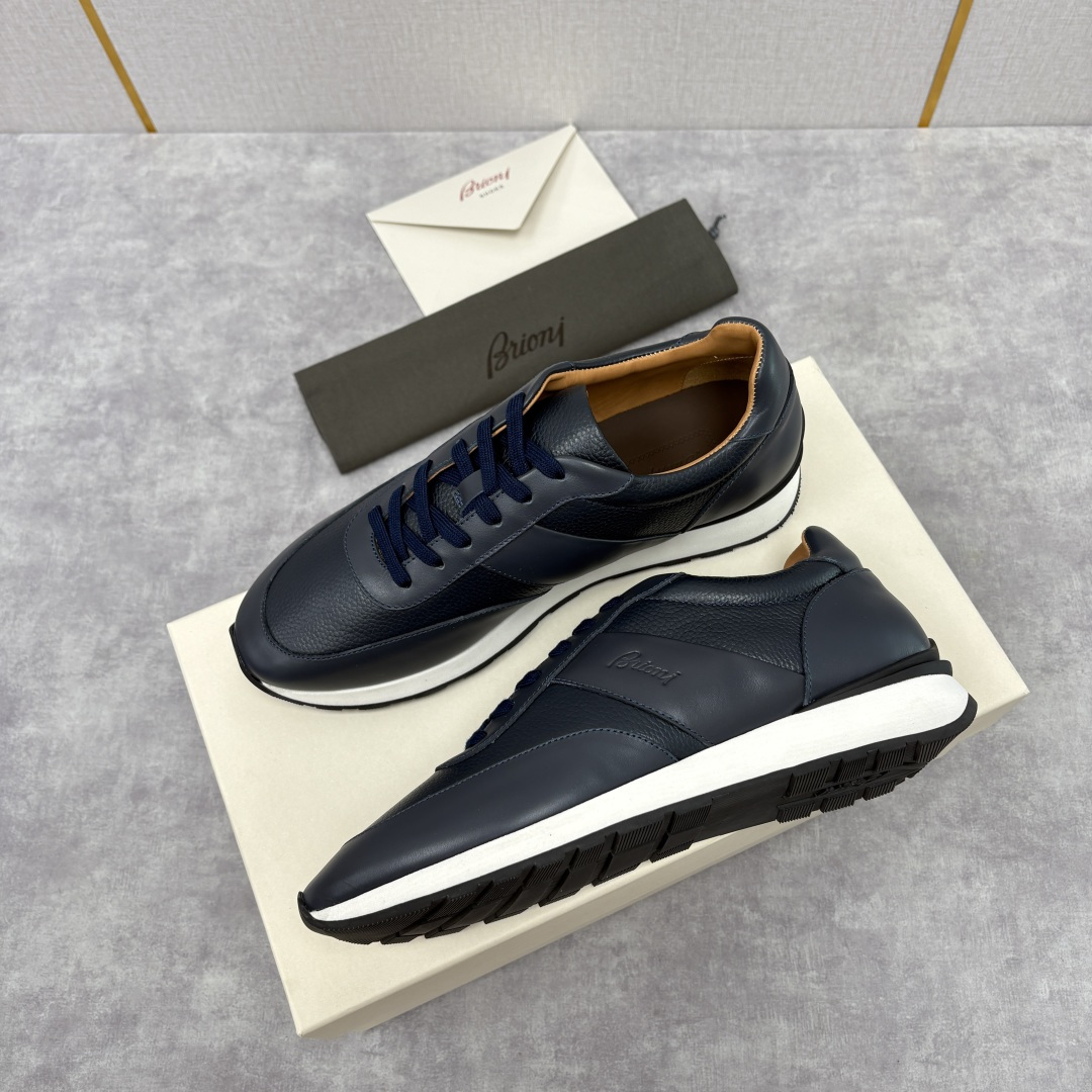 💋💍 Brion* （布里-奥尼） 男士新款休闲运动鞋跑鞋 意式奢华与运动风尚的优雅融合 该品牌于194