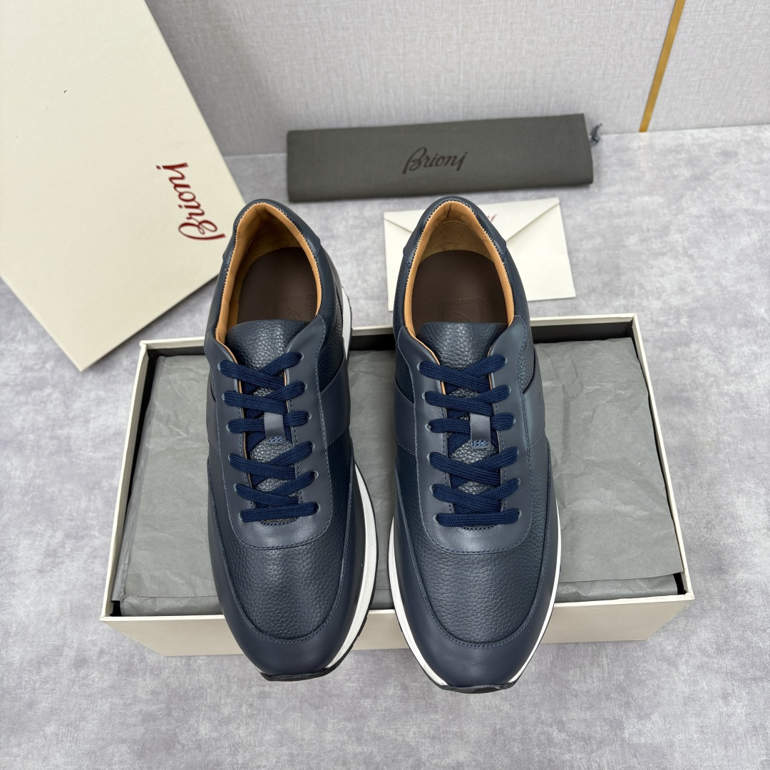 💋💍 Brion* （布里-奥尼） 男士新款休闲运动鞋跑鞋 意式奢华与运动风尚的优雅融合 该品牌于194