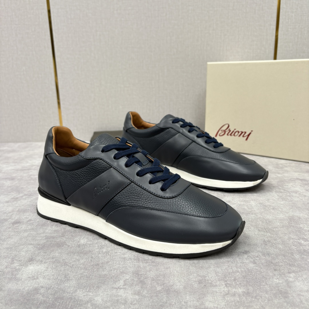 💋💍 Brion* （布里-奥尼） 男士新款休闲运动鞋跑鞋 意式奢华与运动风尚的优雅融合 该品牌于194