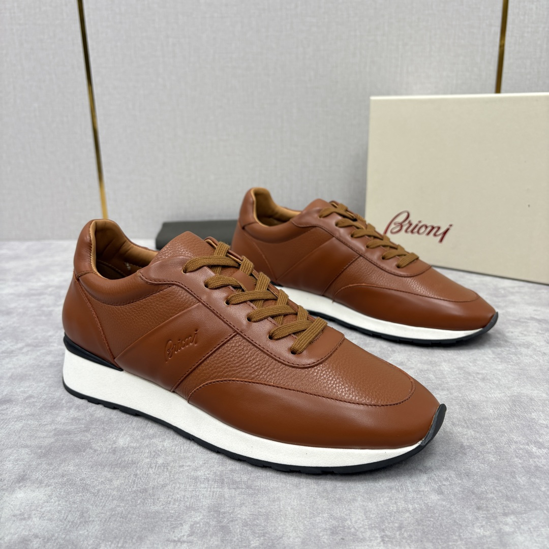 💋💍 Brion* （布里-奥尼） 男士新款休闲运动鞋跑鞋 意式奢华与运动风尚的优雅融合 该品牌于194