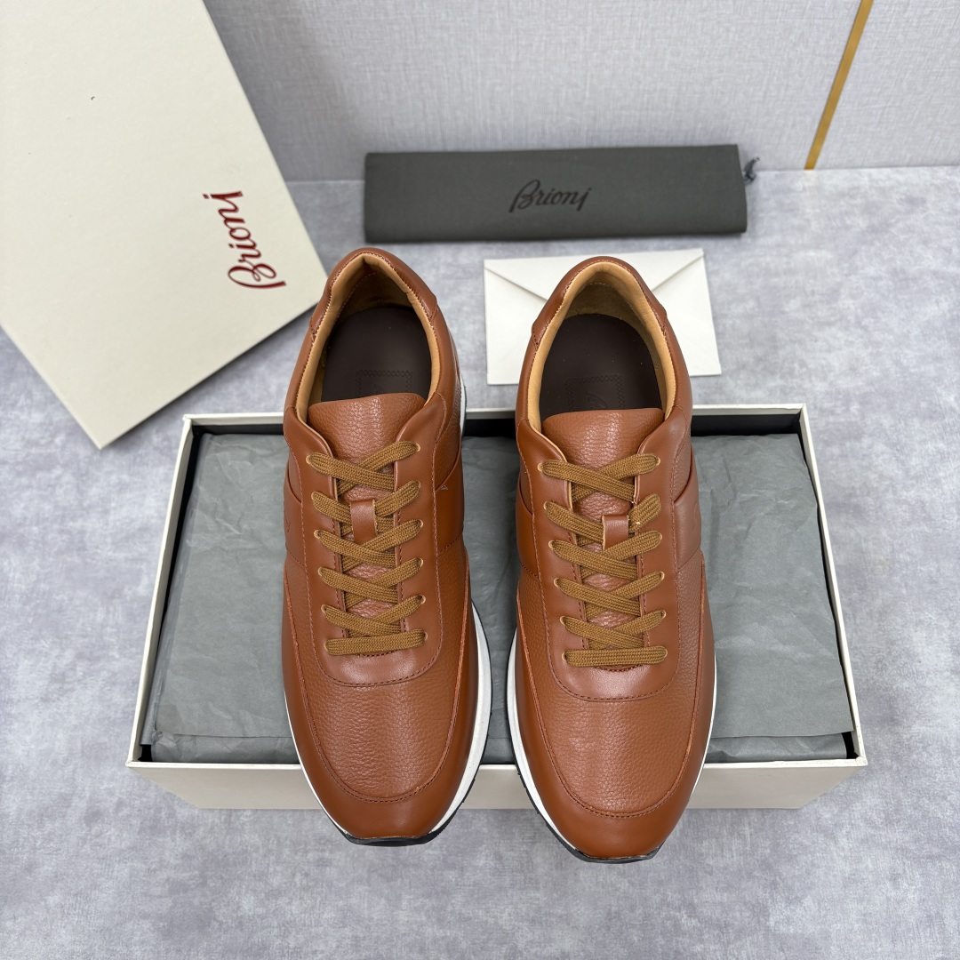 💋💍 Brion* （布里-奥尼） 男士新款休闲运动鞋跑鞋 意式奢华与运动风尚的优雅融合 该品牌于194