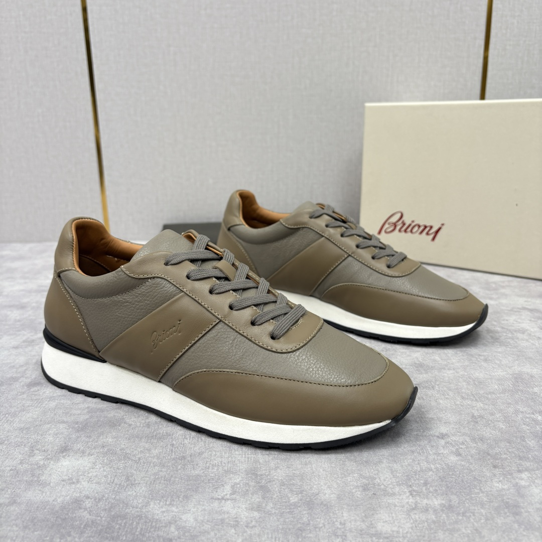 💋💍 Brion* （布里-奥尼） 男士新款休闲运动鞋跑鞋 意式奢华与运动风尚的优雅融合 该品牌于194