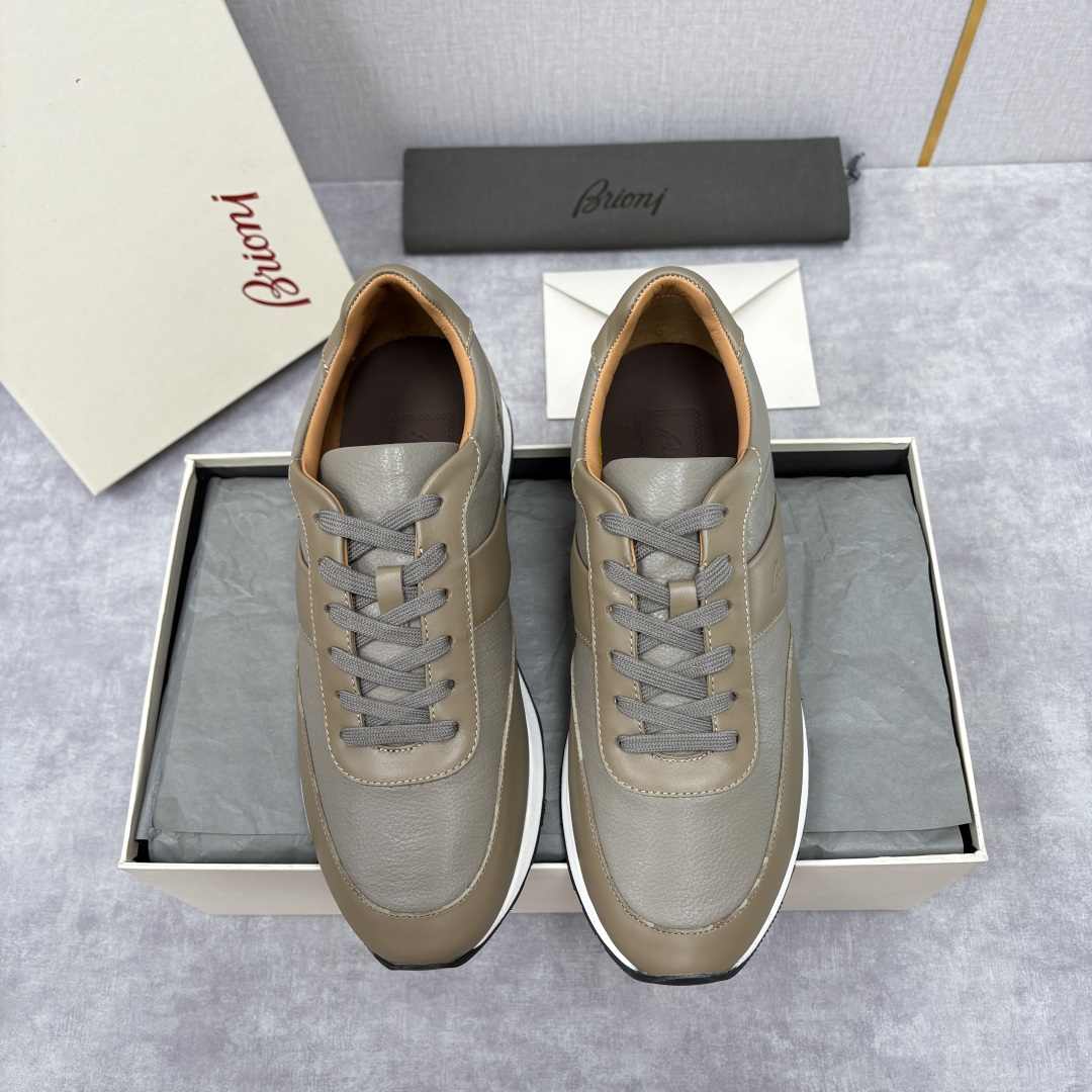 💋💍 Brion* （布里-奥尼） 男士新款休闲运动鞋跑鞋 意式奢华与运动风尚的优雅融合 该品牌于194