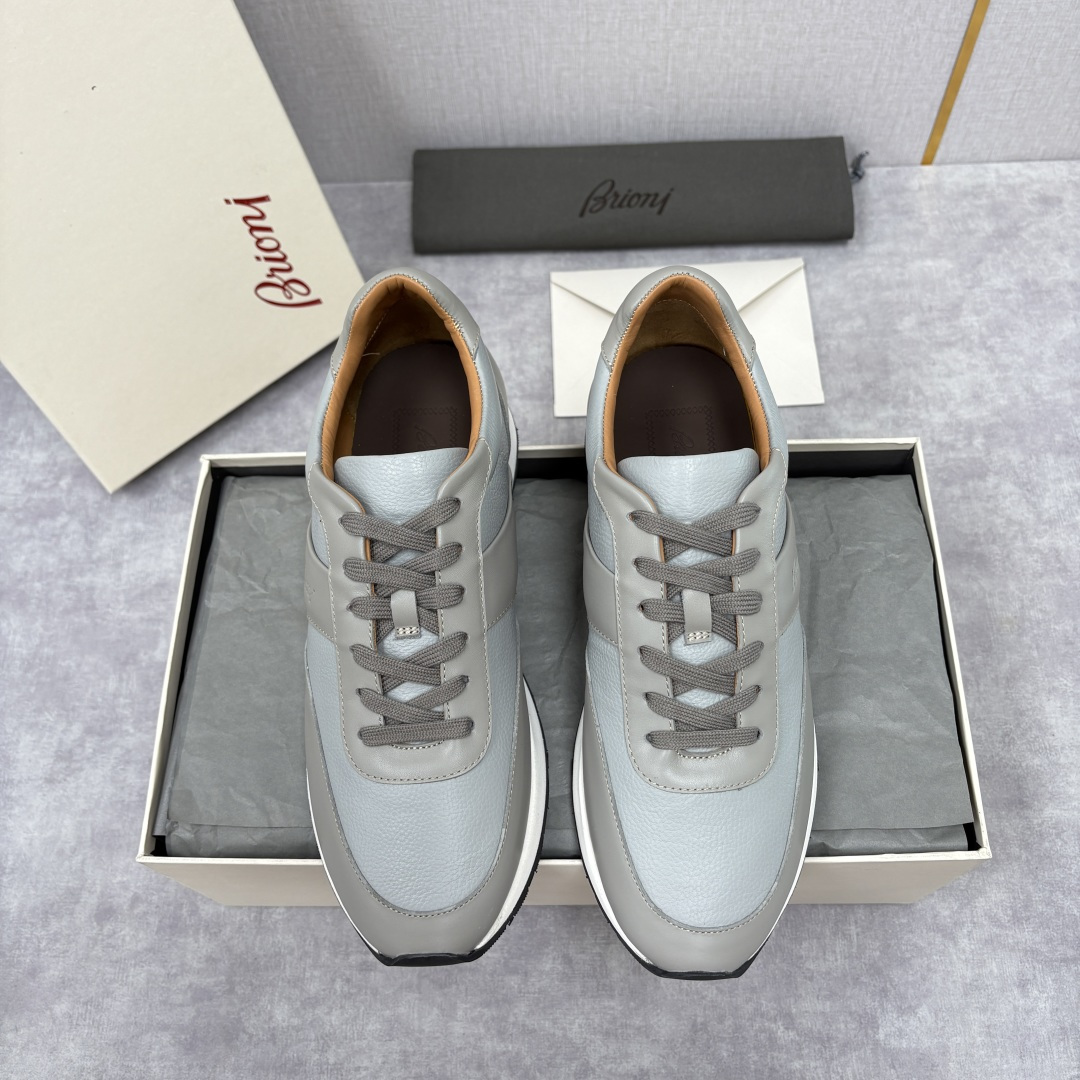 💋💍 Brion* （布里-奥尼） 男士新款休闲运动鞋跑鞋 意式奢华与运动风尚的优雅融合 该品牌于194