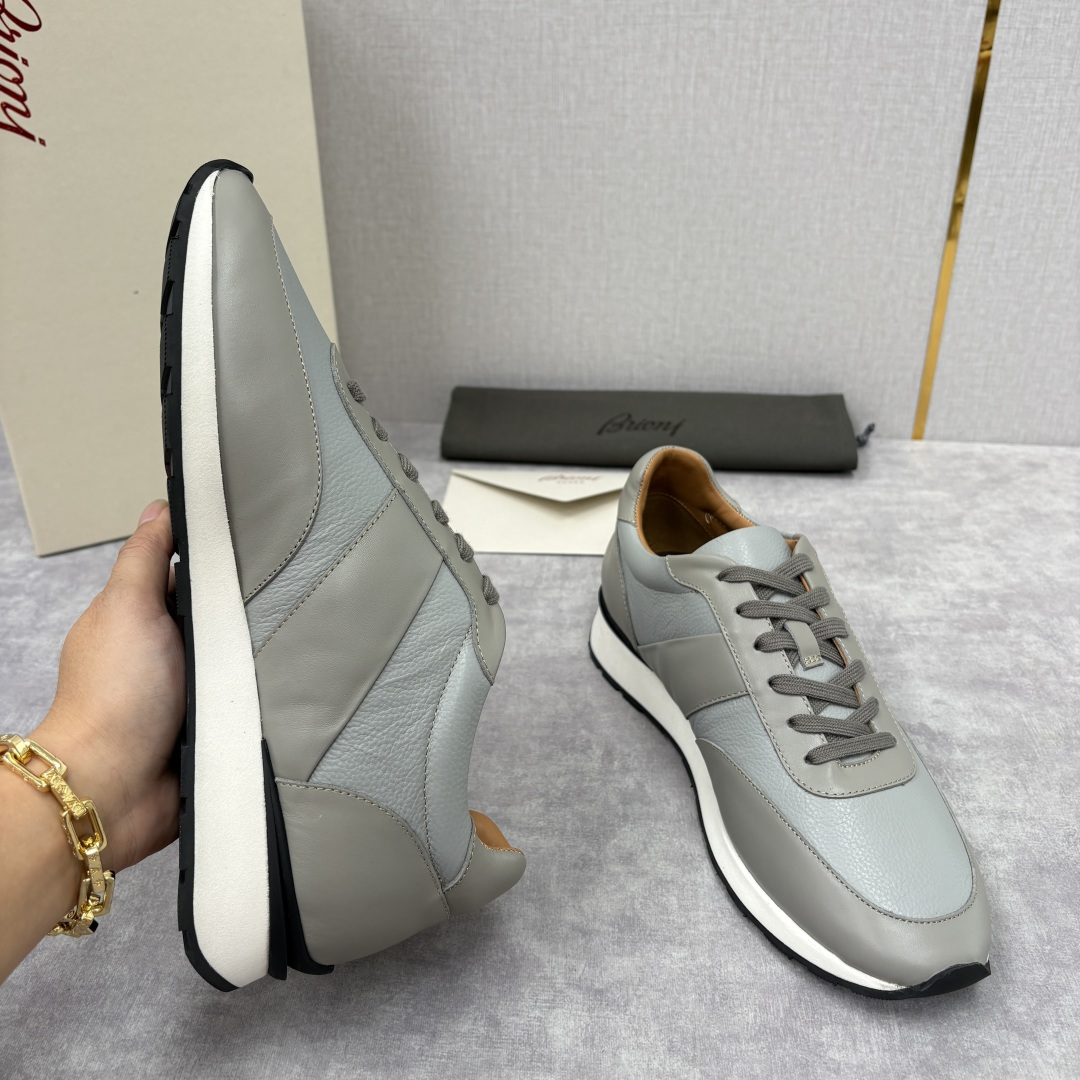 💋💍 Brion* （布里-奥尼） 男士新款休闲运动鞋跑鞋 意式奢华与运动风尚的优雅融合 该品牌于194