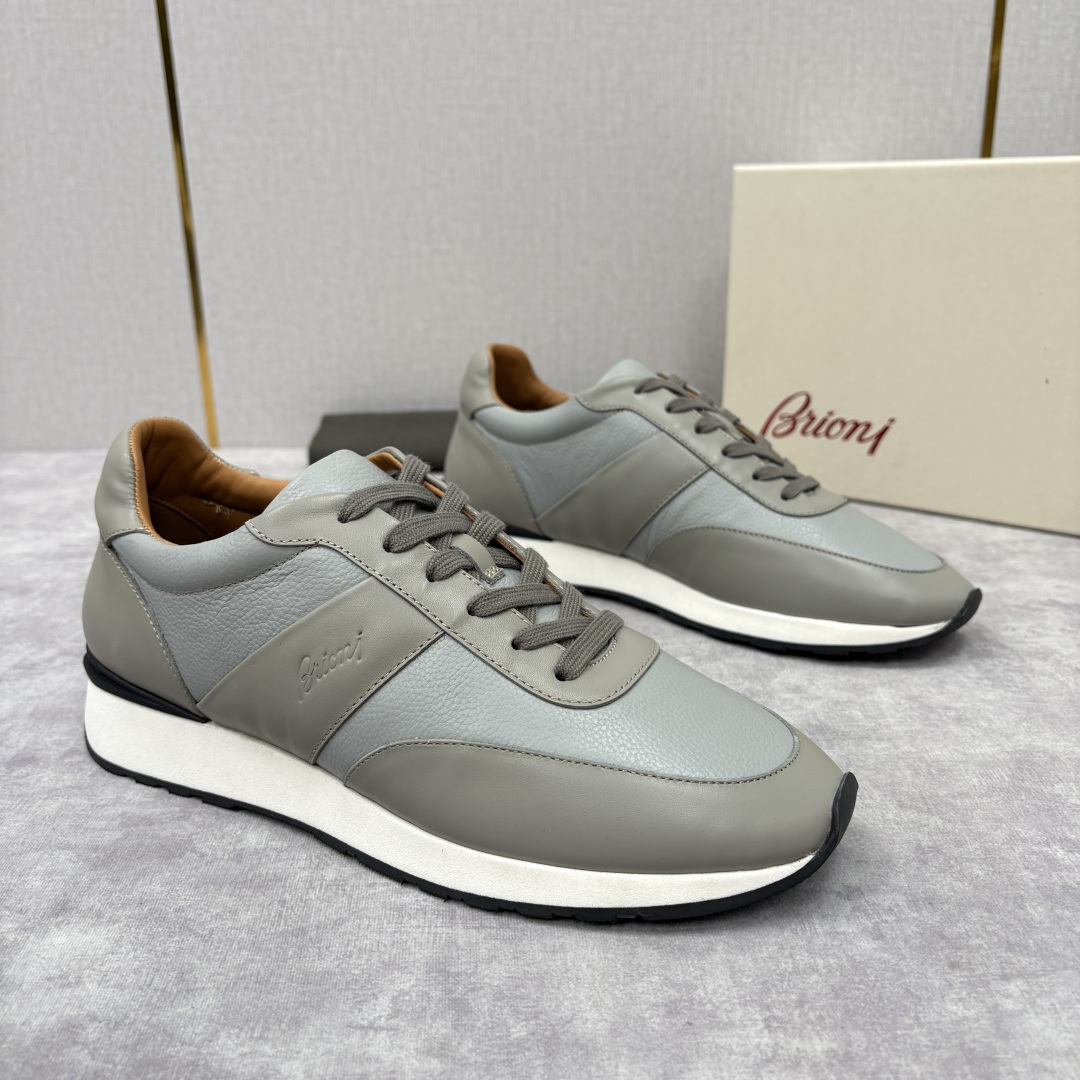 💋💍 Brion* （布里-奥尼） 男士新款休闲运动鞋跑鞋 意式奢华与运动风尚的优雅融合 该品牌于194
