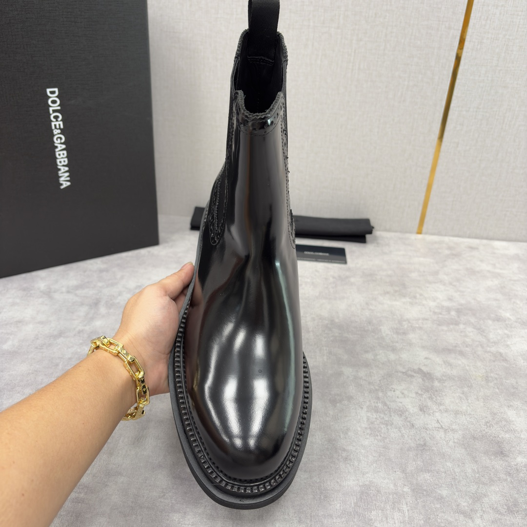 💋💍DG家新品 杜嘉-班纳 Dolce&Gabban* 男士切尔西靴皮靴系列：意式奢华的多面型格盛宴 这