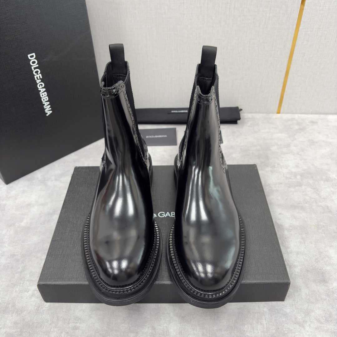 💋💍DG家新品 杜嘉-班纳 Dolce&Gabban* 男士切尔西靴皮靴系列：意式奢华的多面型格盛宴 这