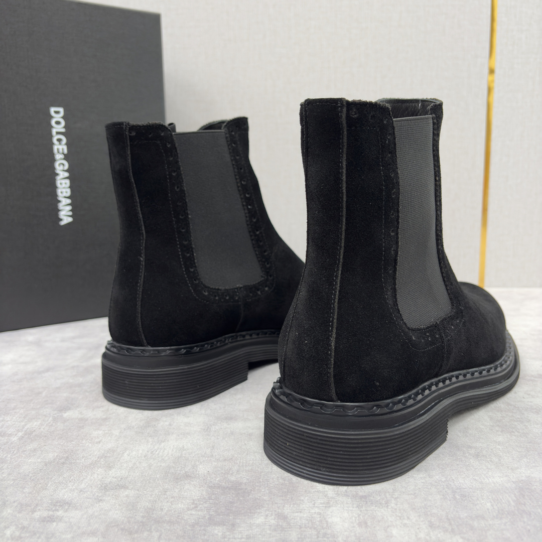 💋💍DG家新品 杜嘉-班纳 Dolce&Gabban* 男士切尔西靴皮靴系列：意式奢华的多面型格盛宴 这