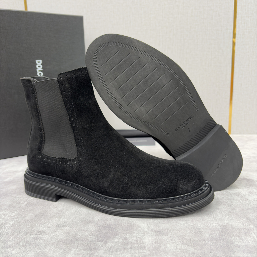 💋💍DG家新品 杜嘉-班纳 Dolce&Gabban* 男士切尔西靴皮靴系列：意式奢华的多面型格盛宴 这