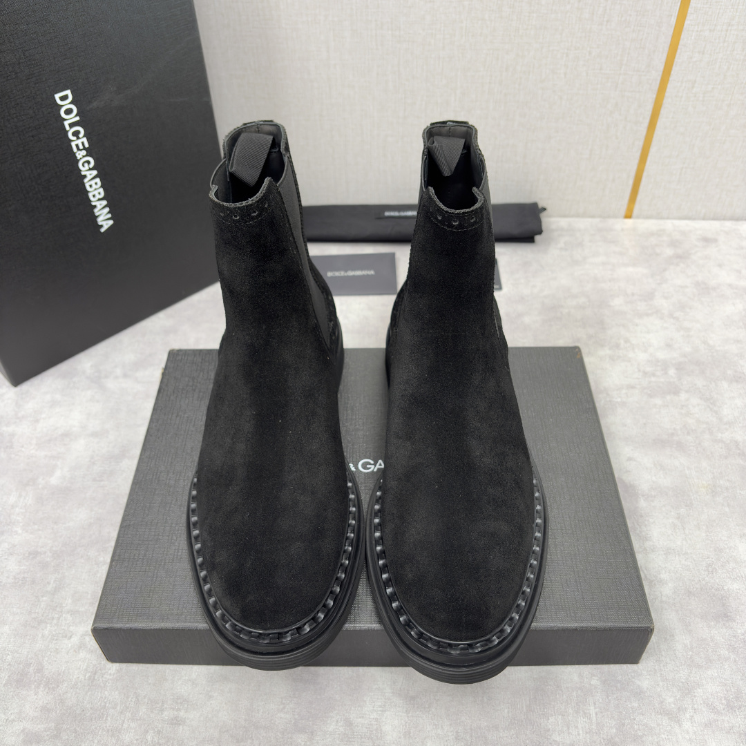 💋💍DG家新品 杜嘉-班纳 Dolce&Gabban* 男士切尔西靴皮靴系列：意式奢华的多面型格盛宴 这
