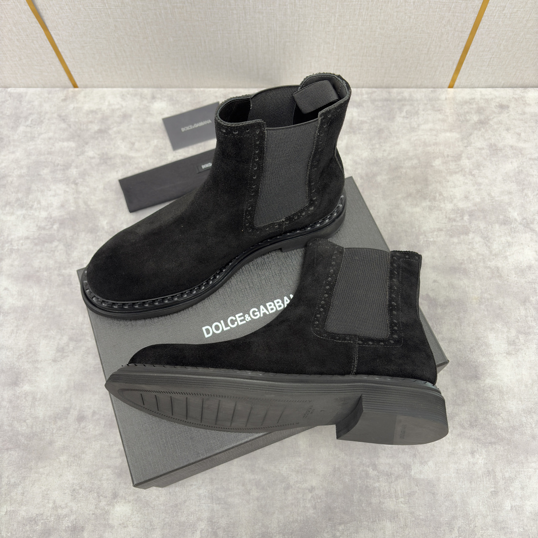 💋💍DG家新品 杜嘉-班纳 Dolce&Gabban* 男士切尔西靴皮靴系列：意式奢华的多面型格盛宴 这