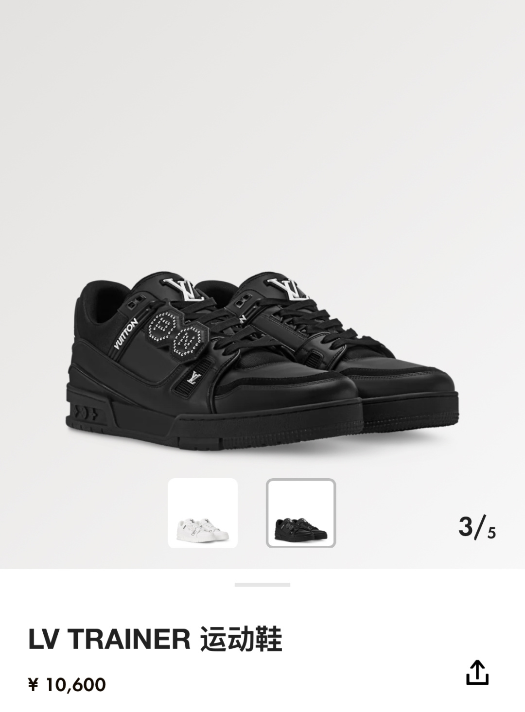 💋💍L家新品 L*V 路易～当季新品上架 TRAINER 系列运动鞋 官方 10,600 潮奢基因与复古