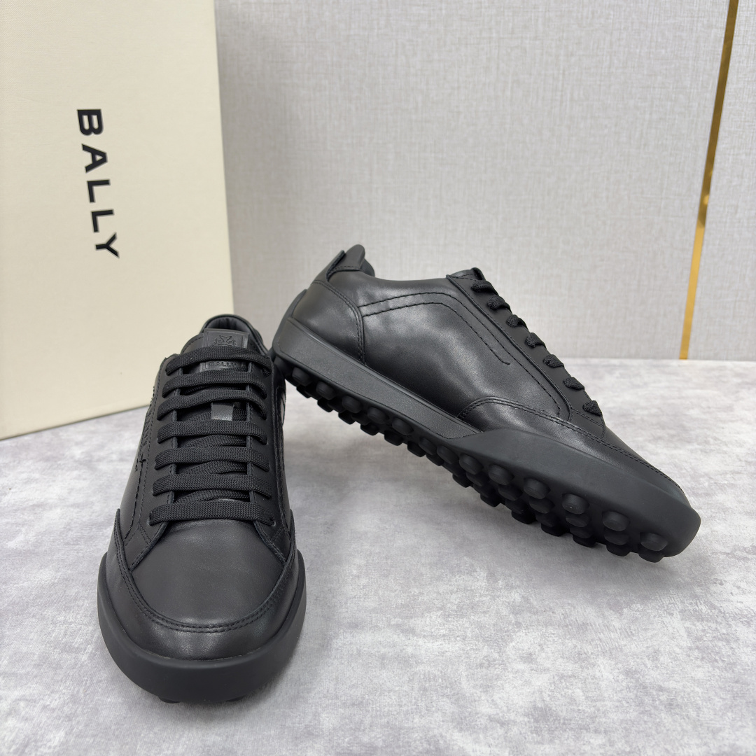 💋💍BL家新品 BAL*Y 巴-利 秀场最新款男士运动鞋！ 莞产顶级精品！领先官网版！选用鞋面采用全粒面