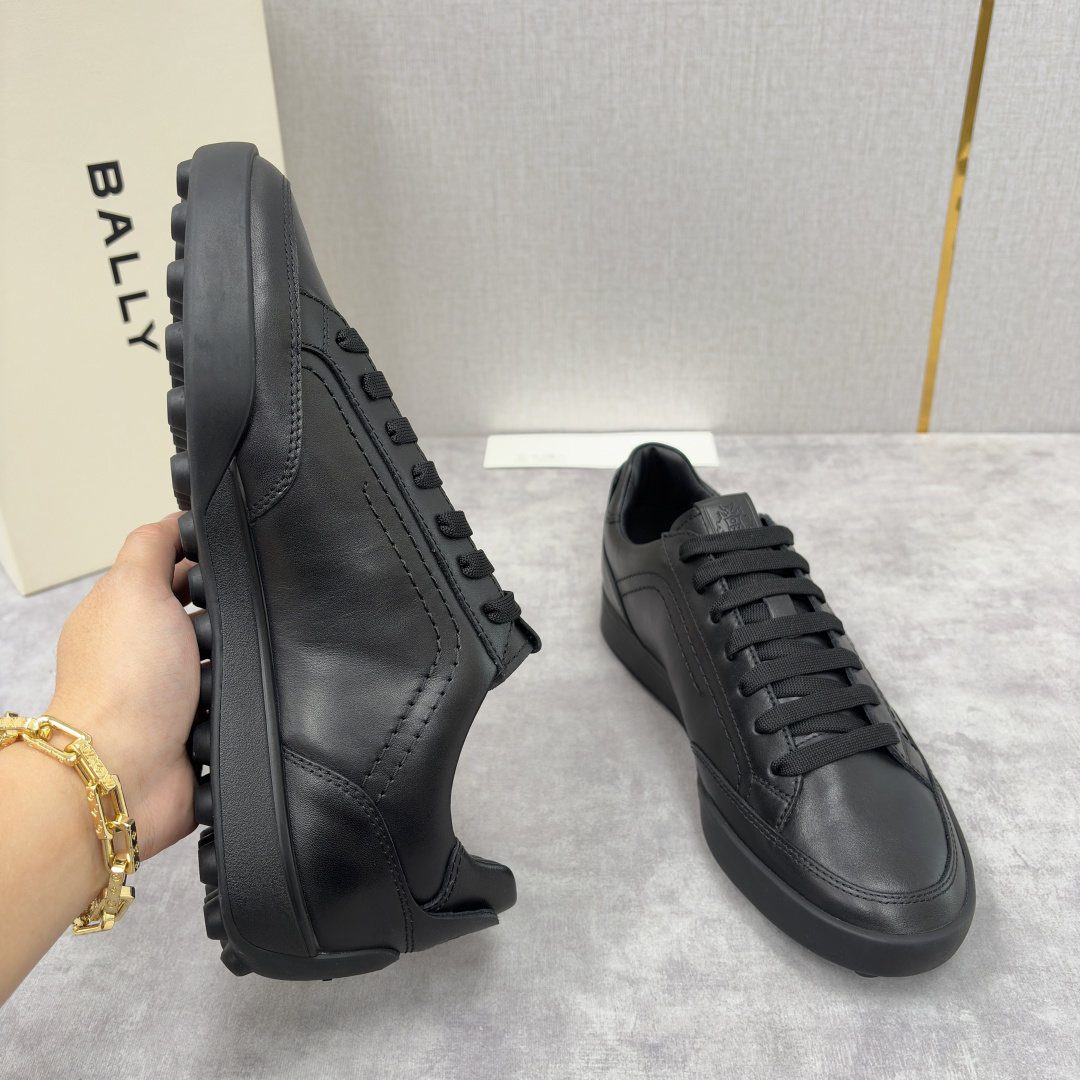 💋💍BL家新品 BAL*Y 巴-利 秀场最新款男士运动鞋！ 莞产顶级精品！领先官网版！选用鞋面采用全粒面