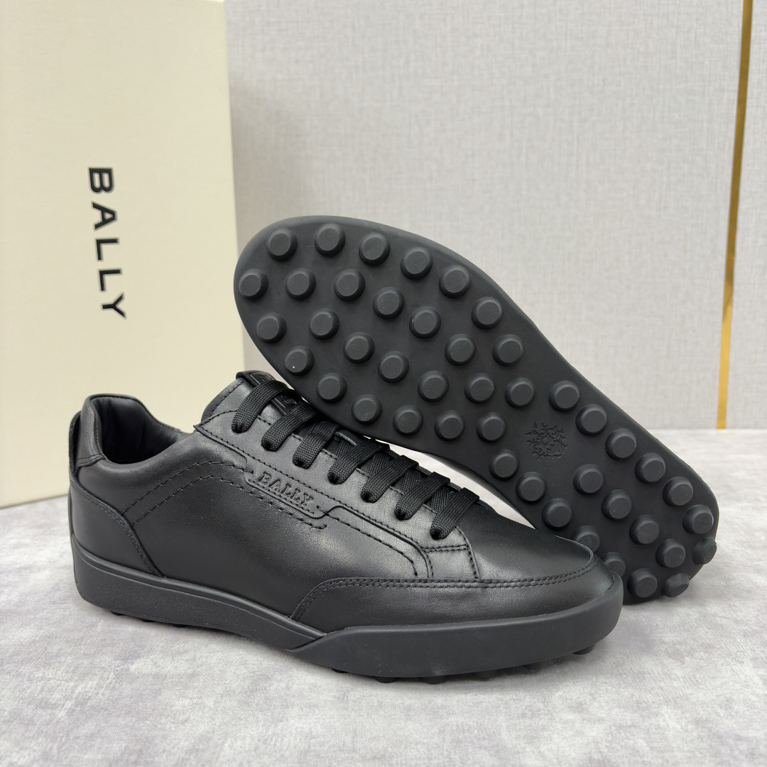 💋💍BL家新品 BAL*Y 巴-利 秀场最新款男士运动鞋！ 莞产顶级精品！领先官网版！选用鞋面采用全粒面