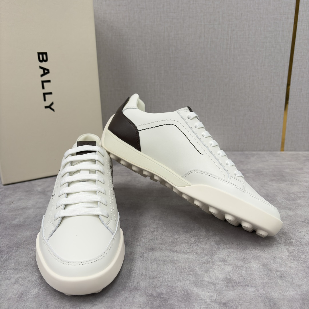 💋💍BL家新品 BAL*Y 巴-利 秀场最新款男士运动鞋！ 莞产顶级精品！领先官网版！选用鞋面采用全粒面