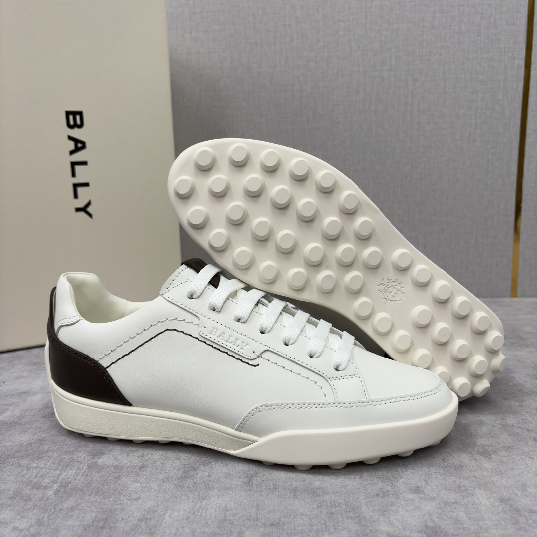 💋💍BL家新品 BAL*Y 巴-利 秀场最新款男士运动鞋！ 莞产顶级精品！领先官网版！选用鞋面采用全粒面