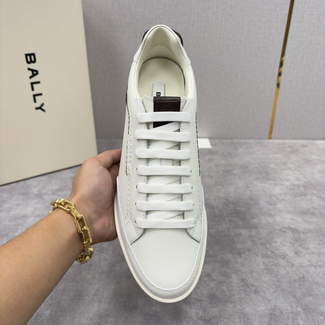 💋💍BL家新品 BAL*Y 巴-利 秀场最新款男士运动鞋！ 莞产顶级精品！领先官网版！选用鞋面采用全粒面