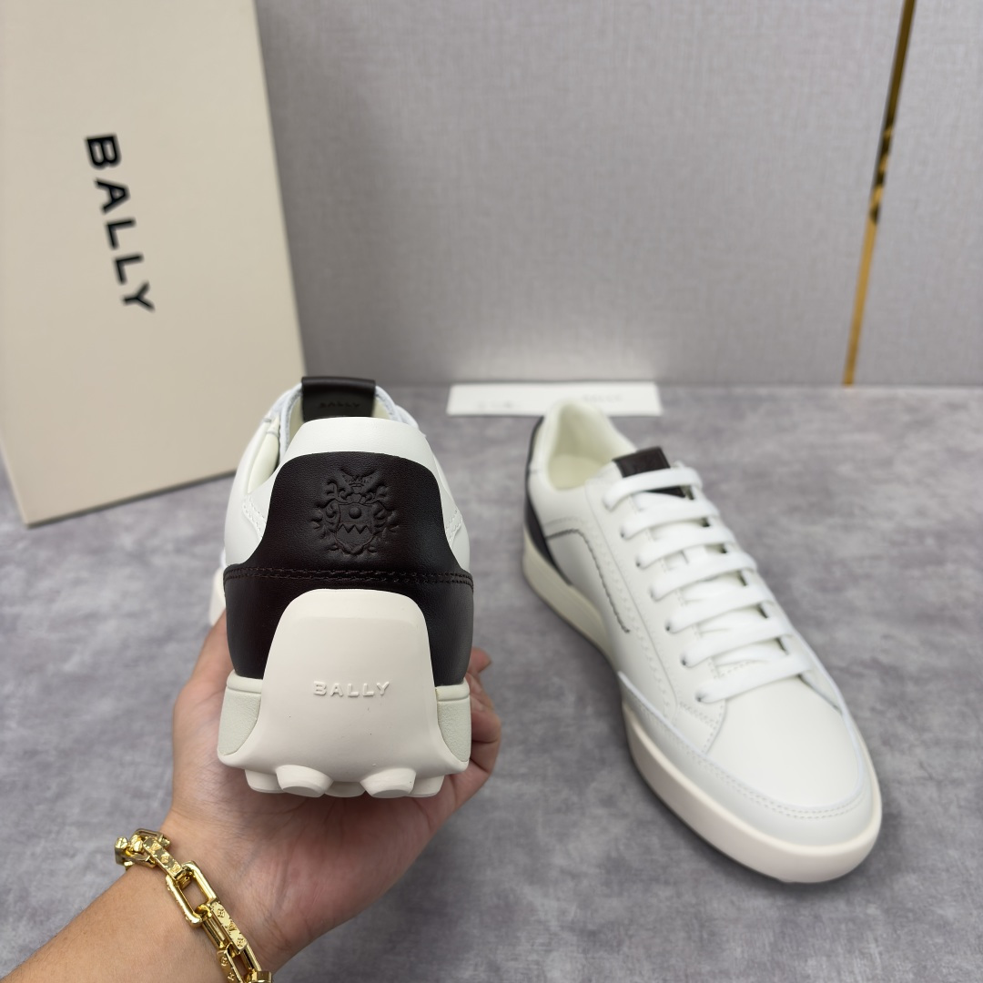 💋💍BL家新品 BAL*Y 巴-利 秀场最新款男士运动鞋！ 莞产顶级精品！领先官网版！选用鞋面采用全粒面