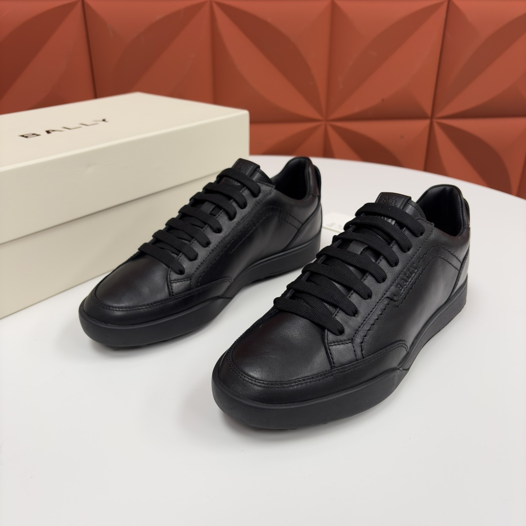 💋💍BL家新品 BAL*Y 巴-利 秀场最新款男士运动鞋！ 莞产顶级精品！领先官网版！选用鞋面采用全粒面