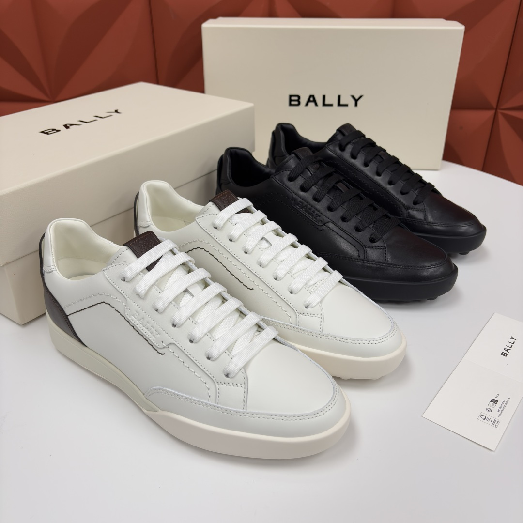 💋💍BL家新品 BAL*Y 巴-利 秀场最新款男士运动鞋！ 莞产顶级精品！领先官网版！选用鞋面采用全粒面