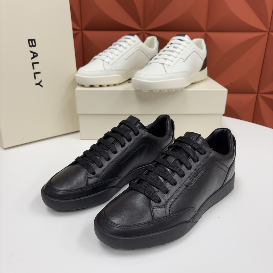 💋💍BL家新品 BAL*Y 巴-利 秀场最新款男士运动鞋！ 莞产顶级精品！领先官网版！选用鞋面采用全粒面