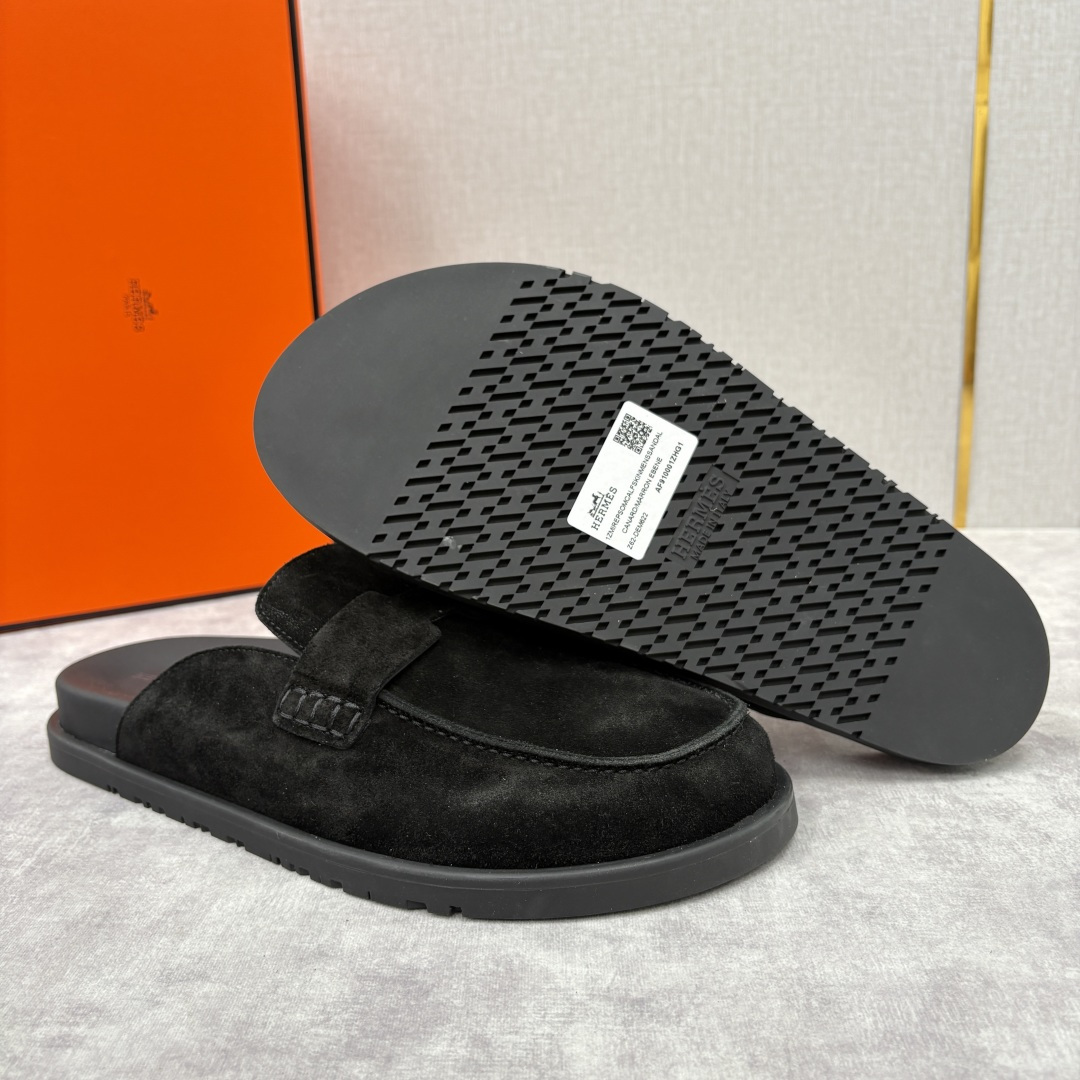 💋💍H家新品 Hermè* 爱马-仕 Go穆勒鞋 男士半拖 官方 8,250 奢适慵懒的高阶表达 甄选进