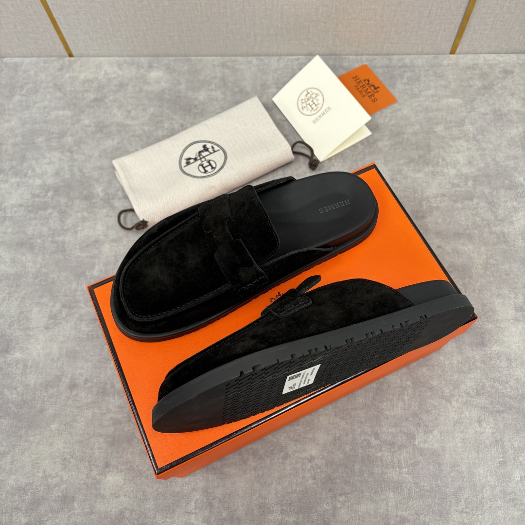 💋💍H家新品 Hermè* 爱马-仕 Go穆勒鞋 男士半拖 官方 8,250 奢适慵懒的高阶表达 甄选进