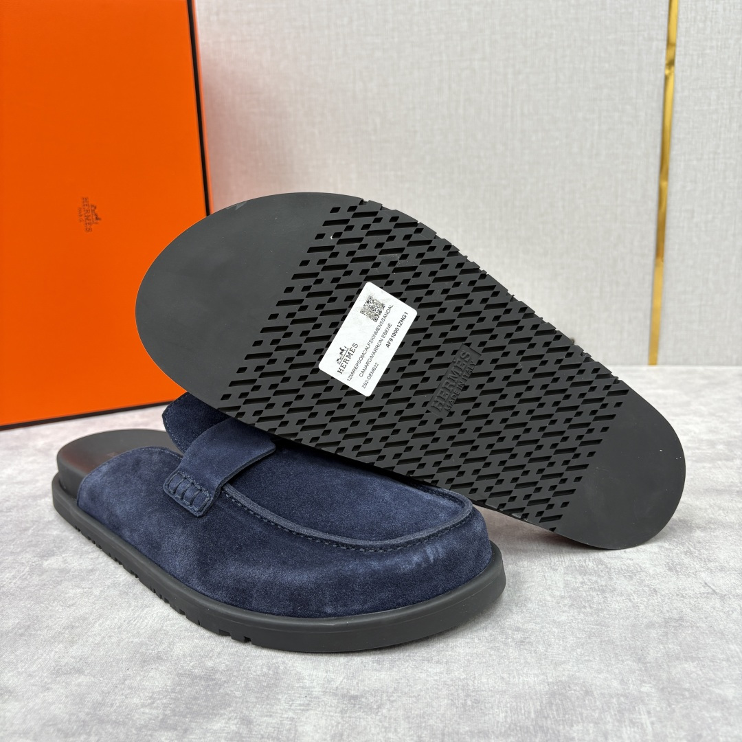 💋💍H家新品 Hermè* 爱马-仕 Go穆勒鞋 男士半拖 官方 8,250 奢适慵懒的高阶表达 甄选进