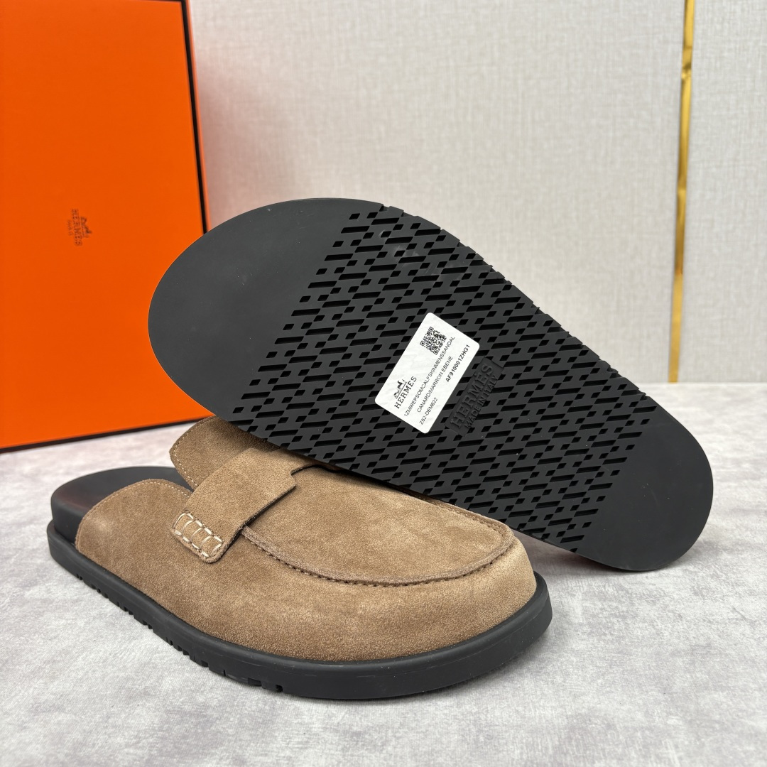 💋💍H家新品 Hermè* 爱马-仕 Go穆勒鞋 男士半拖 官方 8,250 奢适慵懒的高阶表达 甄选进
