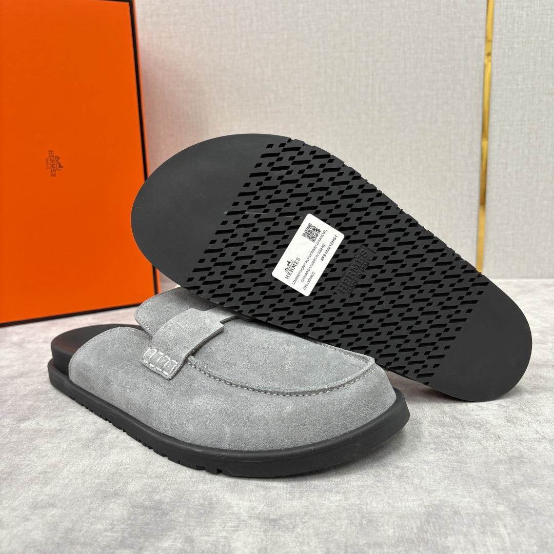 💋💍H家新品 Hermè* 爱马-仕 Go穆勒鞋 男士半拖 官方 8,250 奢适慵懒的高阶表达 甄选进