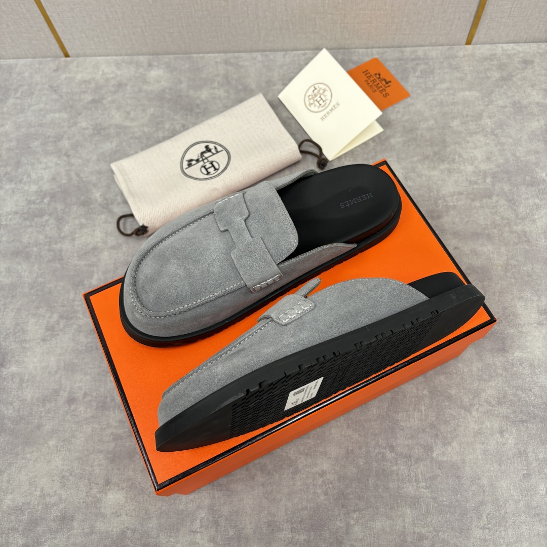 💋💍H家新品 Hermè* 爱马-仕 Go穆勒鞋 男士半拖 官方 8,250 奢适慵懒的高阶表达 甄选进
