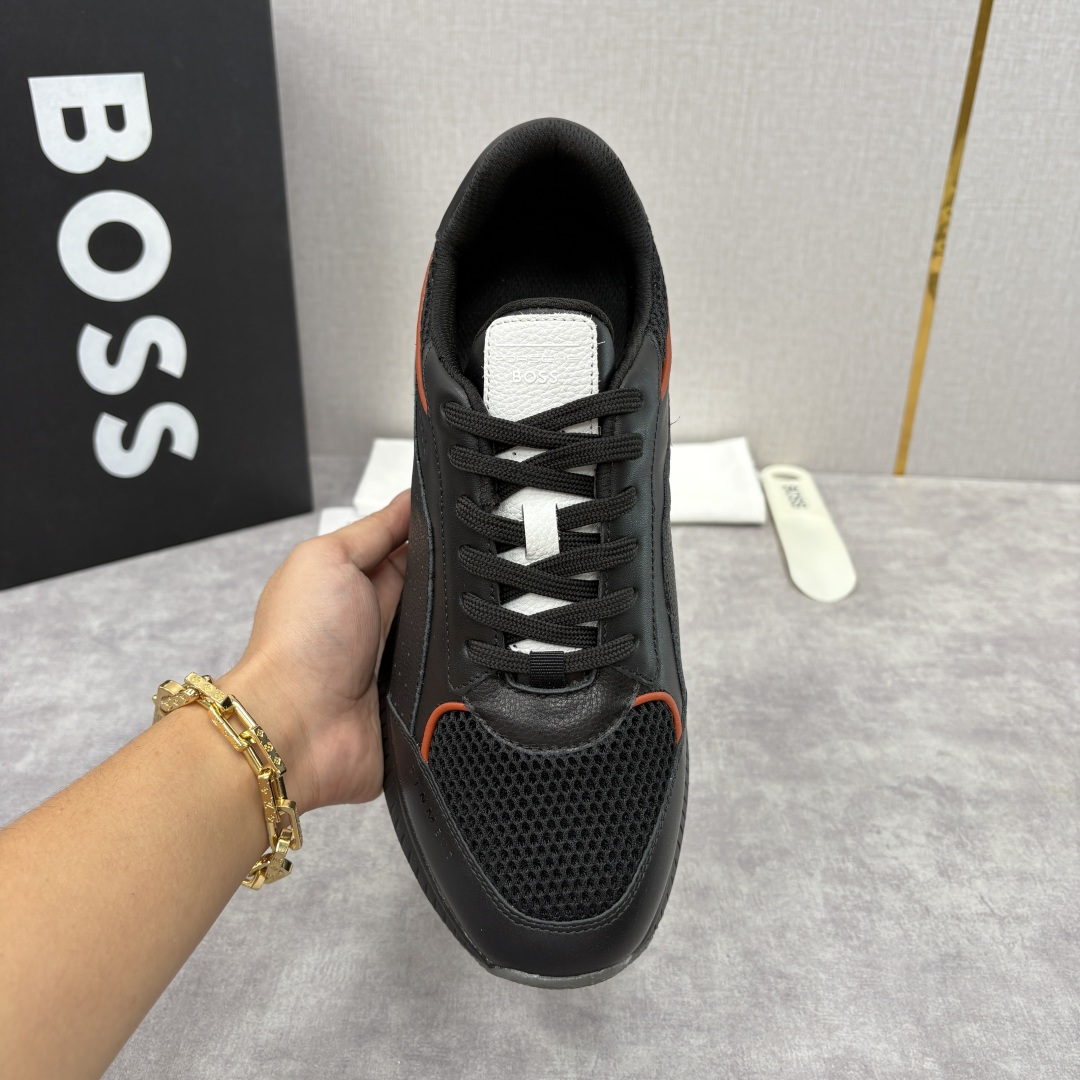 💋💍BOSS 男士新款 BOSS x Porsche联名款运动鞋跑鞋 奢华运动风的跨界杰作 此系列鞋款的