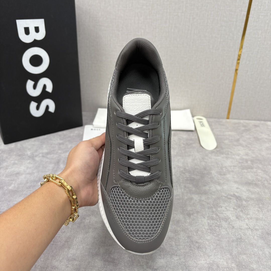 💋💍BOSS 男士新款 BOSS x Porsche联名款运动鞋跑鞋 奢华运动风的跨界杰作 此系列鞋款的