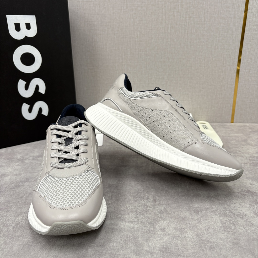 💋💍BOSS 男士新款 BOSS x Porsche联名款运动鞋跑鞋 奢华运动风的跨界杰作 此系列鞋款的