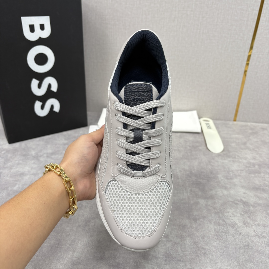 💋💍BOSS 男士新款 BOSS x Porsche联名款运动鞋跑鞋 奢华运动风的跨界杰作 此系列鞋款的