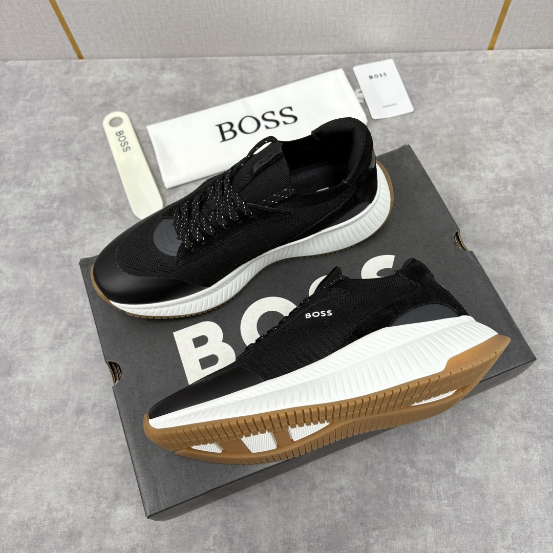 💋💍BOSS 男士新款 男士休闲运动鞋系列：商务休闲风的动感升级，定义都市型男新履程 以多元材质、创新设