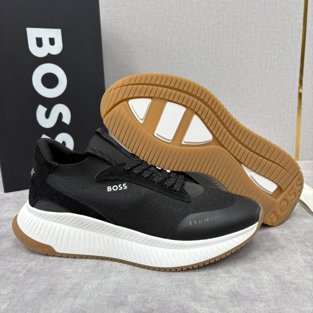 💋💍BOSS 男士新款 男士休闲运动鞋系列：商务休闲风的动感升级，定义都市型男新履程 以多元材质、创新设